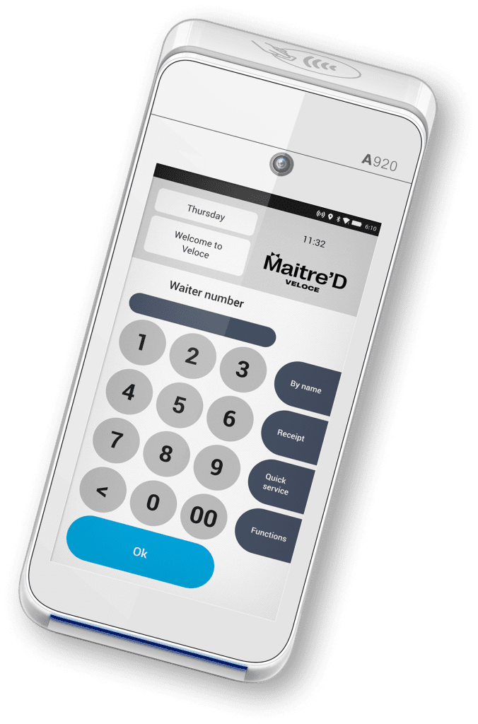 POS system for restaurant